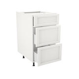 Kitchen 3 drawer base cabinet 18''