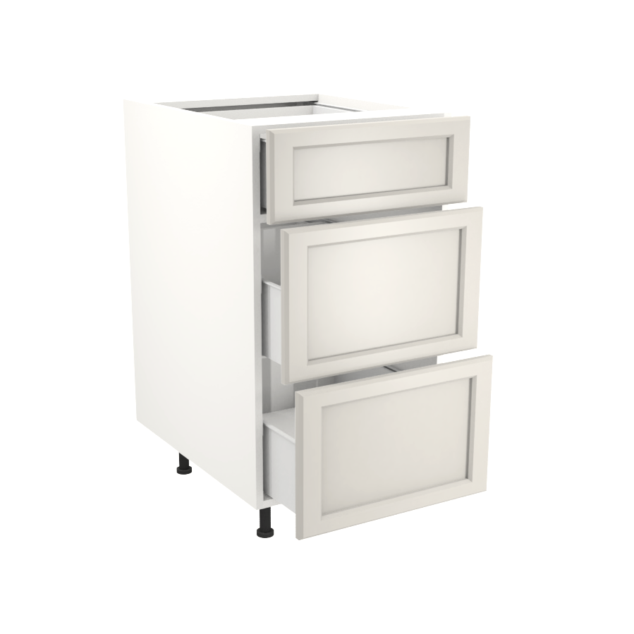 Armoire de cuisine du bas 3 tiroirs (18''L)