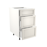 Kitchen 3 drawer base cabinet 18''