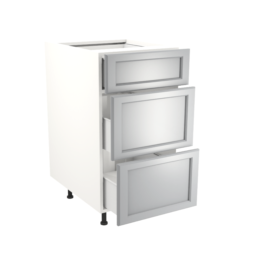 Armoire de cuisine du bas 3 tiroirs (18''L)