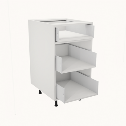 Armoire de cuisine du bas 3 tiroirs (18''L)