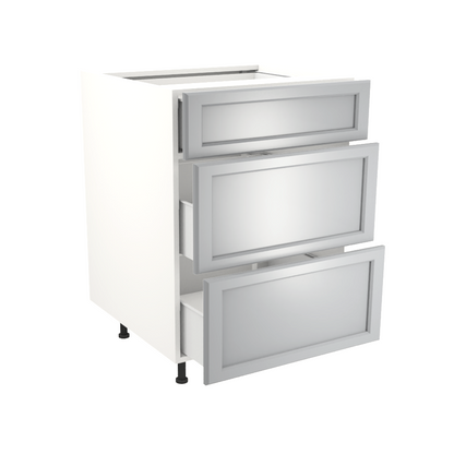Armoire de cuisine du bas 3 tiroirs (24''L)