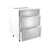 Kitchen 3 drawer base cabinet 24''