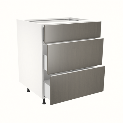 Armoire de cuisine du bas 3 tiroirs (27''L)