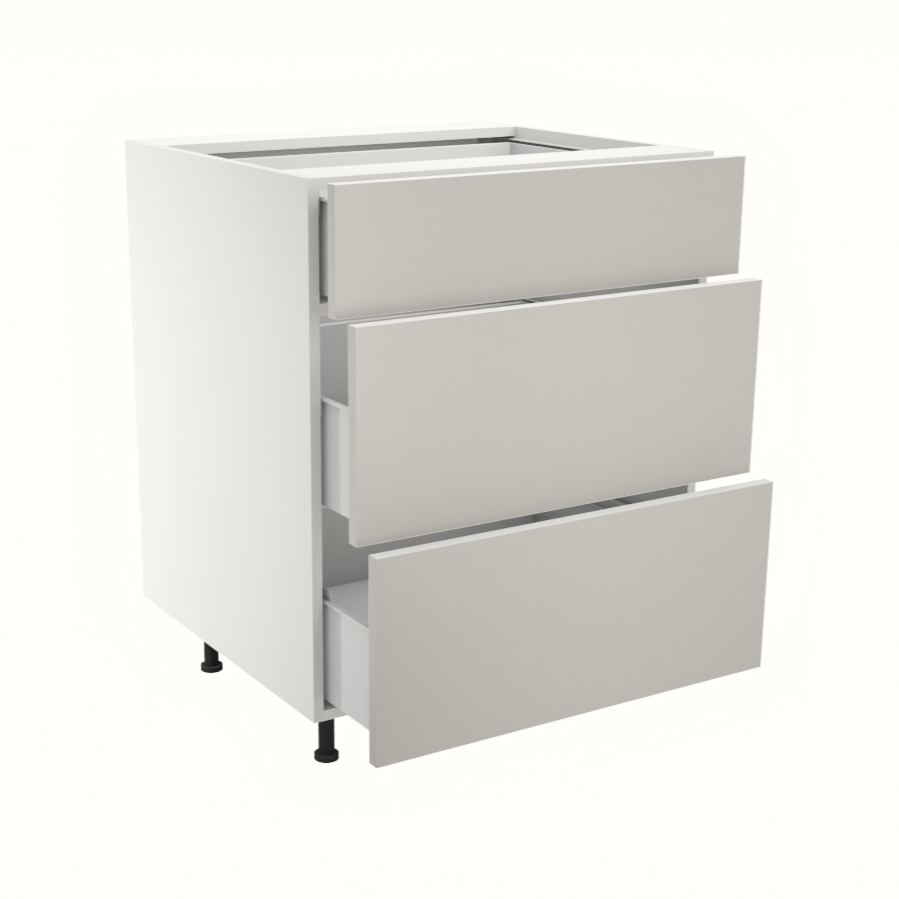 Armoire de cuisine du bas 3 tiroirs (27''L)