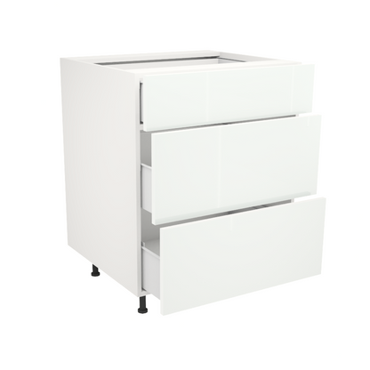 Armoire de cuisine du bas 3 tiroirs (27''L)
