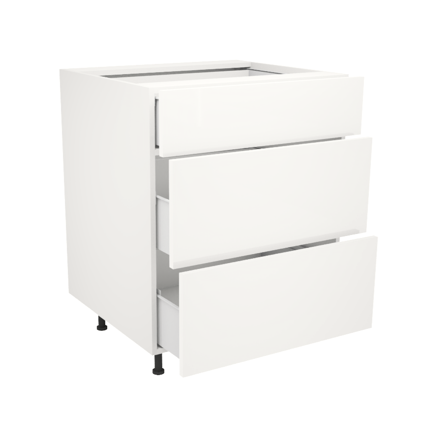 Base kitchen cabinet 3 drawers 27''W 
