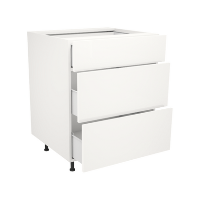 Armoire de cuisine du bas 3 tiroirs (27''L)