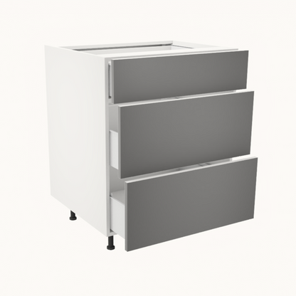 Armoire de cuisine du bas 3 tiroirs (27''L)