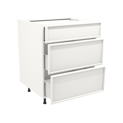 Armoire de cuisine du bas 3 tiroirs (27''L)