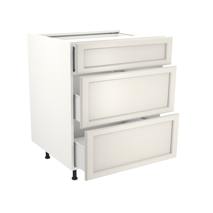 Armoire de cuisine du bas 3 tiroirs (27''L)
