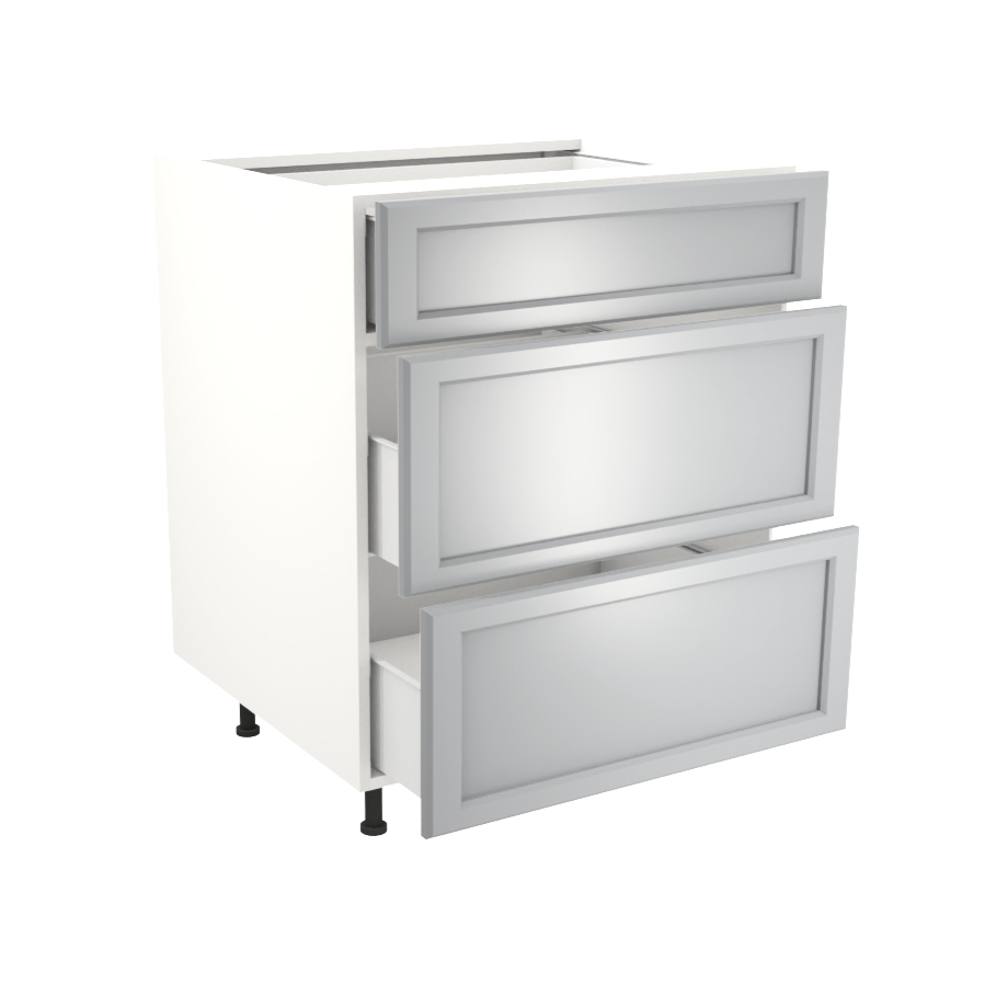 Armoire de cuisine du bas 3 tiroirs (27''L)
