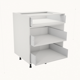 Base kitchen cabinet 3 drawers 27''W 