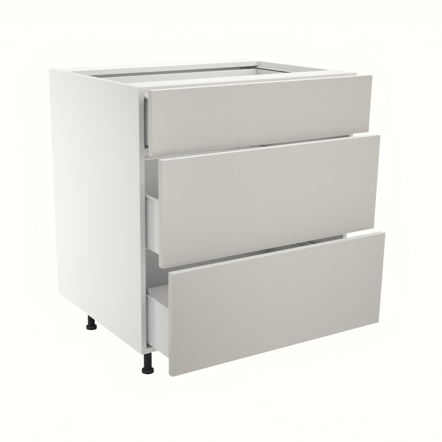 Armoire de cuisine du bas 3 tiroirs  (30''L)