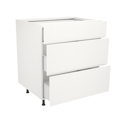 Armoire de cuisine du bas 3 tiroirs  (30''L)