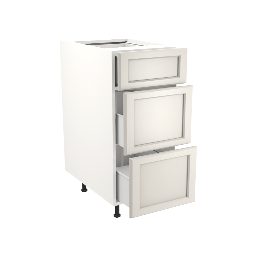 Armoire de cuisine du bas 3 tiroirs (15''L)