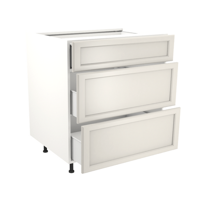 Armoire de cuisine du bas 3 tiroirs  (30''L)