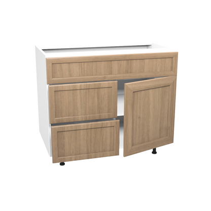 Bathroom vanity 1 door and 2 drawers 36''L