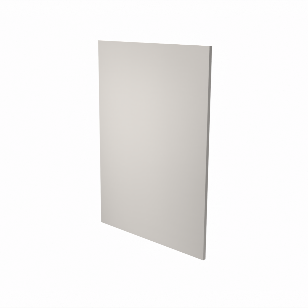 Finished panel for base cabinet 25 1/8" x 34 3/4" 