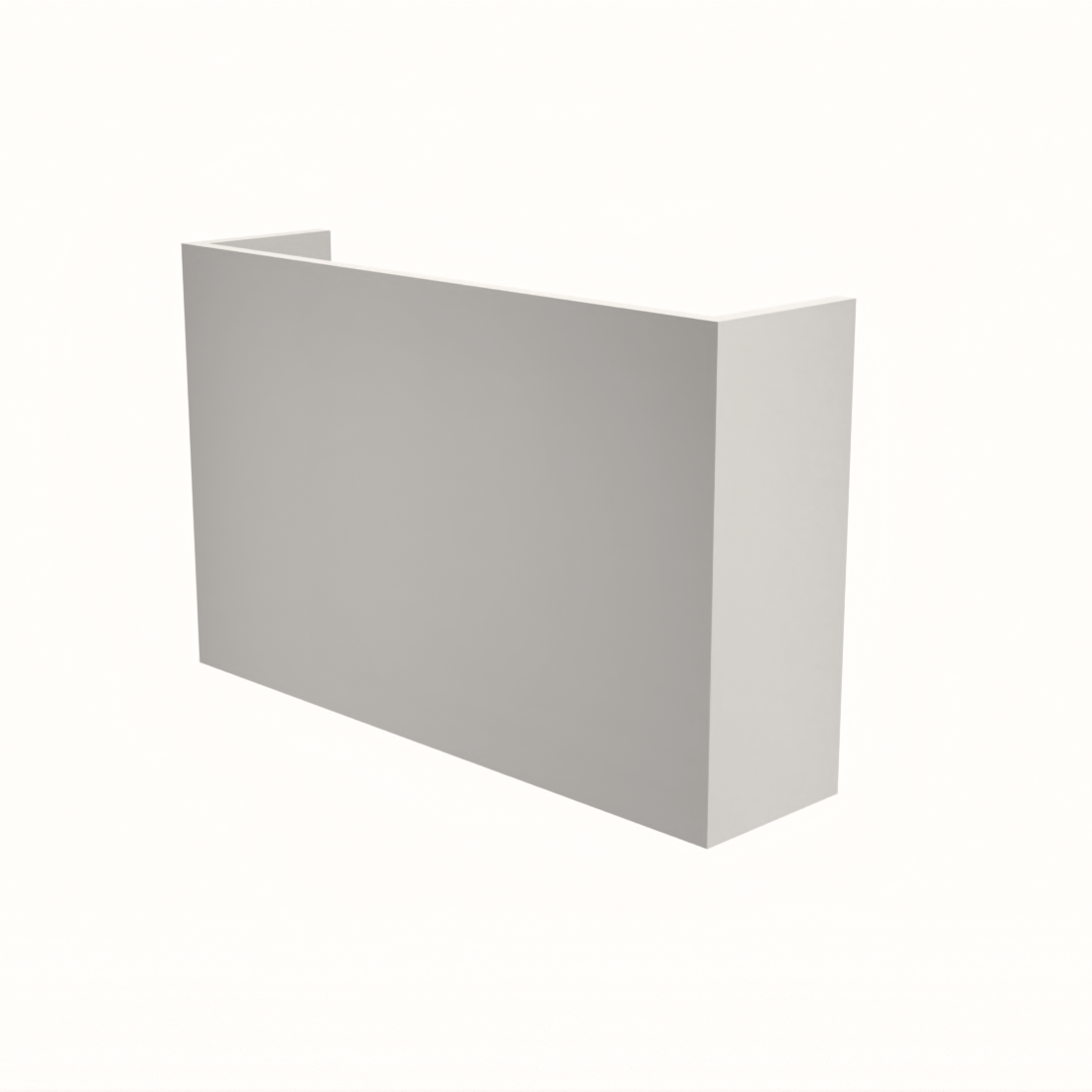 Cache-conduit en mélamine pour cuisine CC-1506