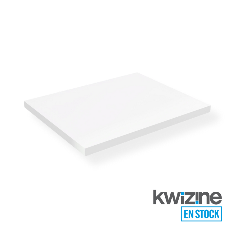Tablette blanche additionnelle pour armoire du haut 12 3/4'' de profondeur