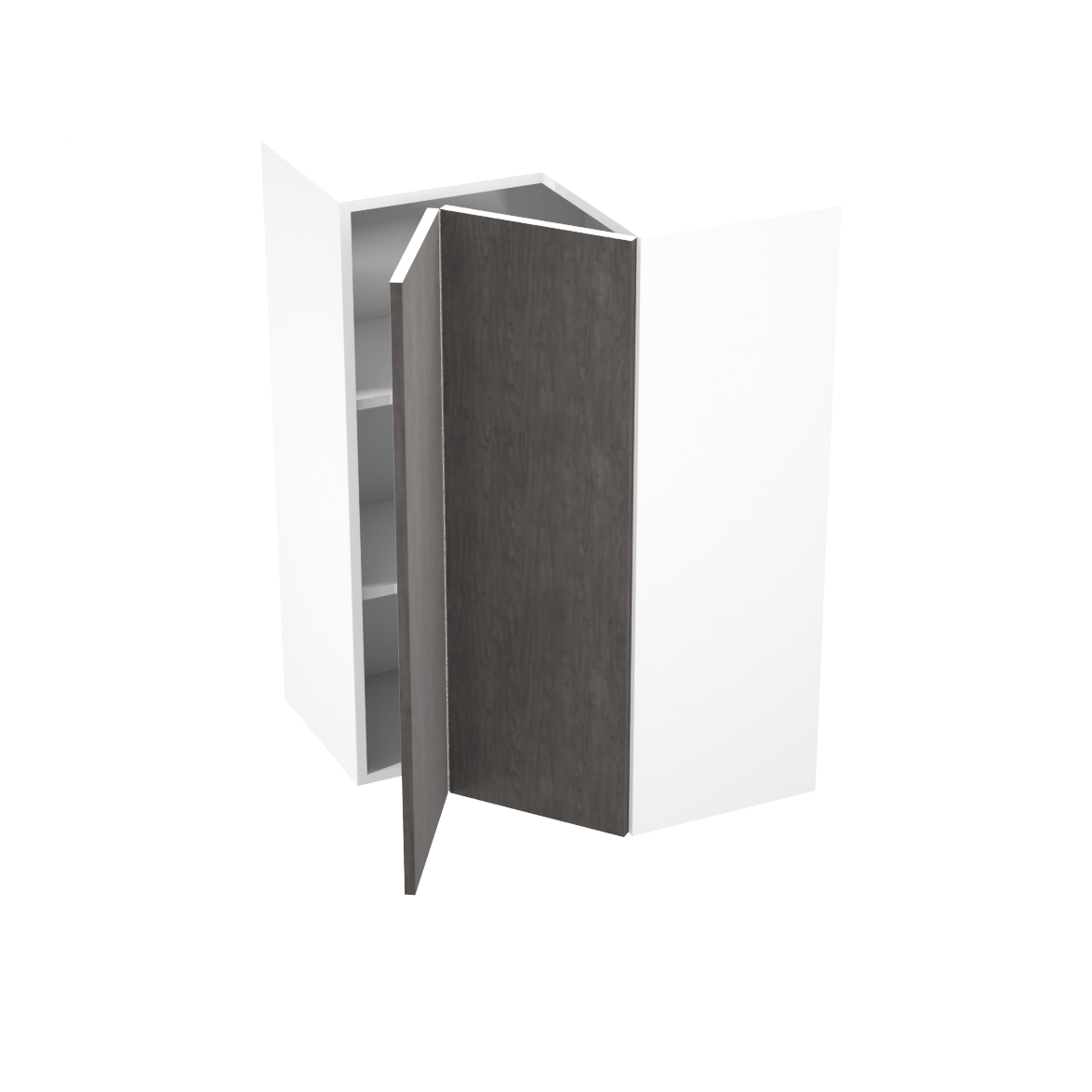 Kitchen wall corner cabinet 90°