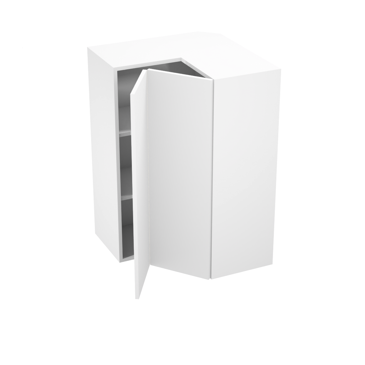 Kitchen wall corner cabinet 90°