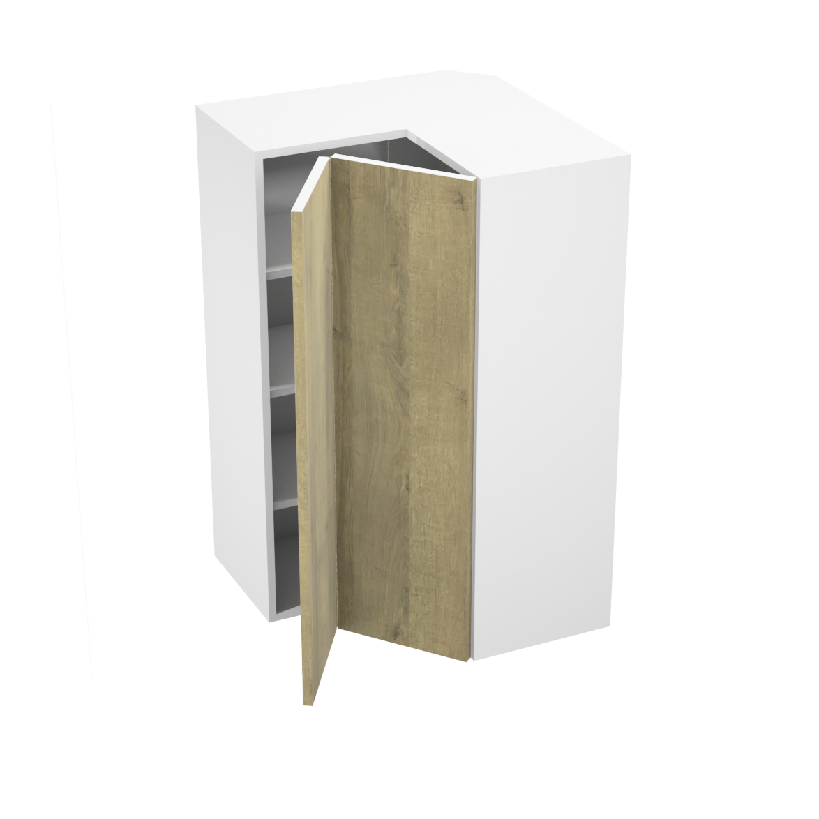 Wall corner cabinet 90° 24''L x 39''H