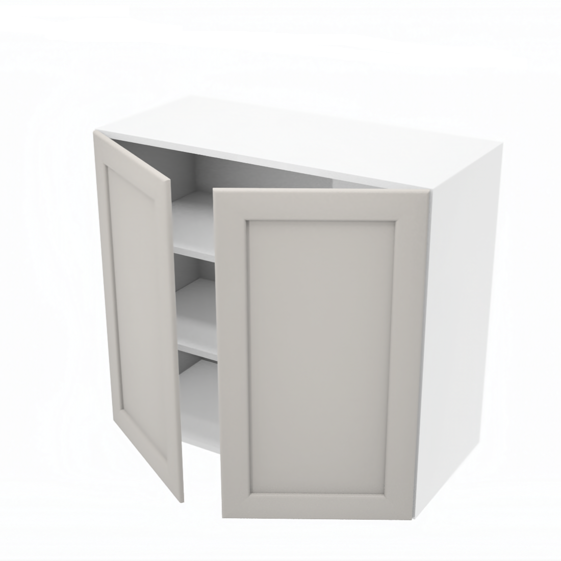 Laundry room wall cabinet 33''W x 30''H x 14 3/4''D