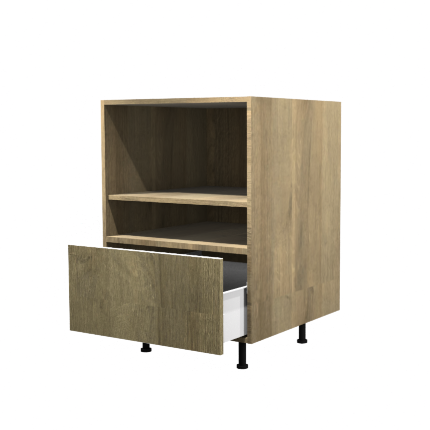 Microwave base kitchen cabinet 24''W