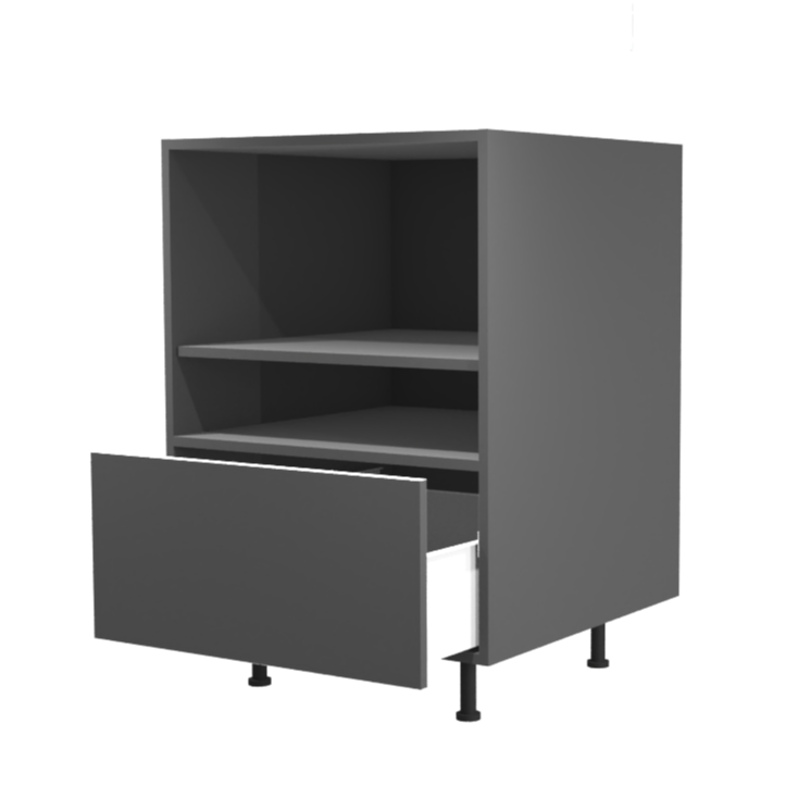 Microwave base kitchen cabinet 24''W