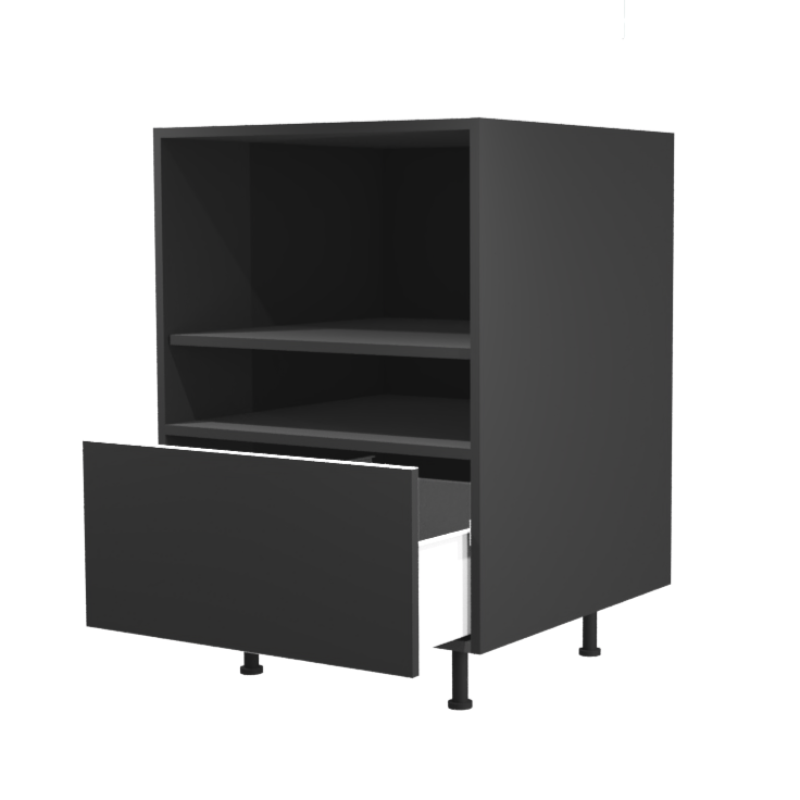 Microwave base kitchen cabinet 24''W