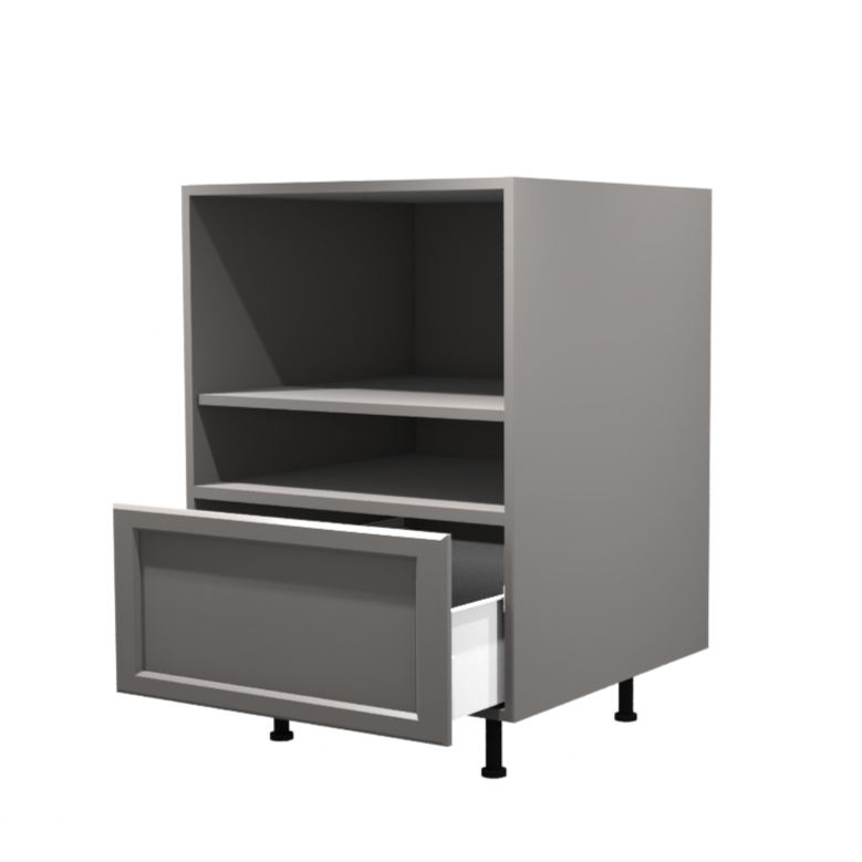 Microwave base kitchen cabinet 24''W
