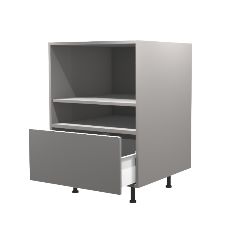 Microwave base kitchen cabinet 24''W