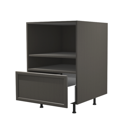 Microwave base kitchen cabinet 24''W