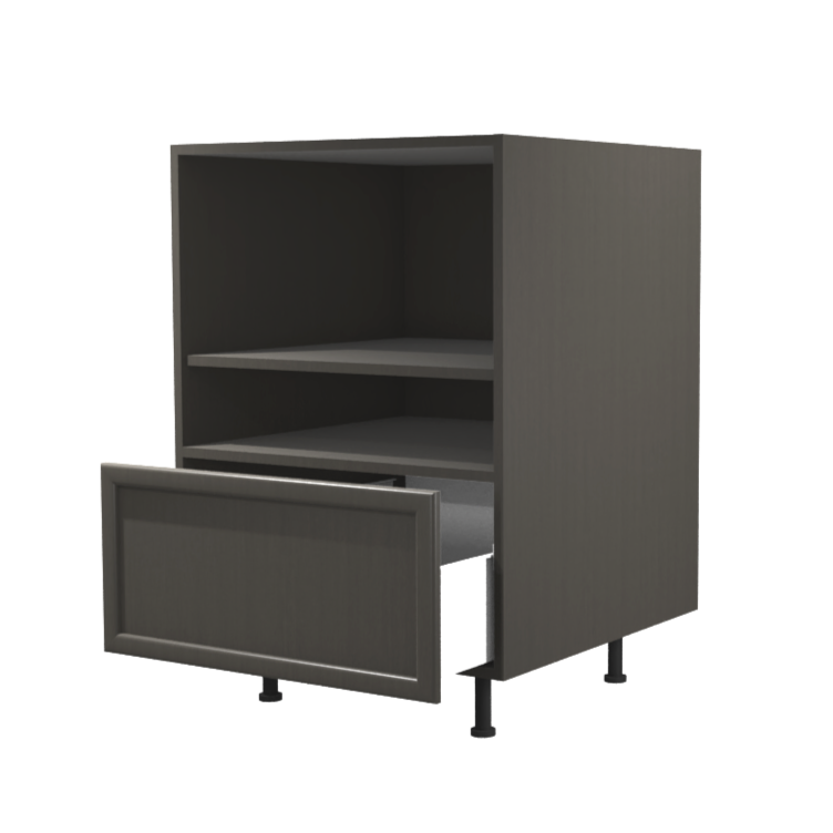 Microwave base kitchen cabinet 24''W