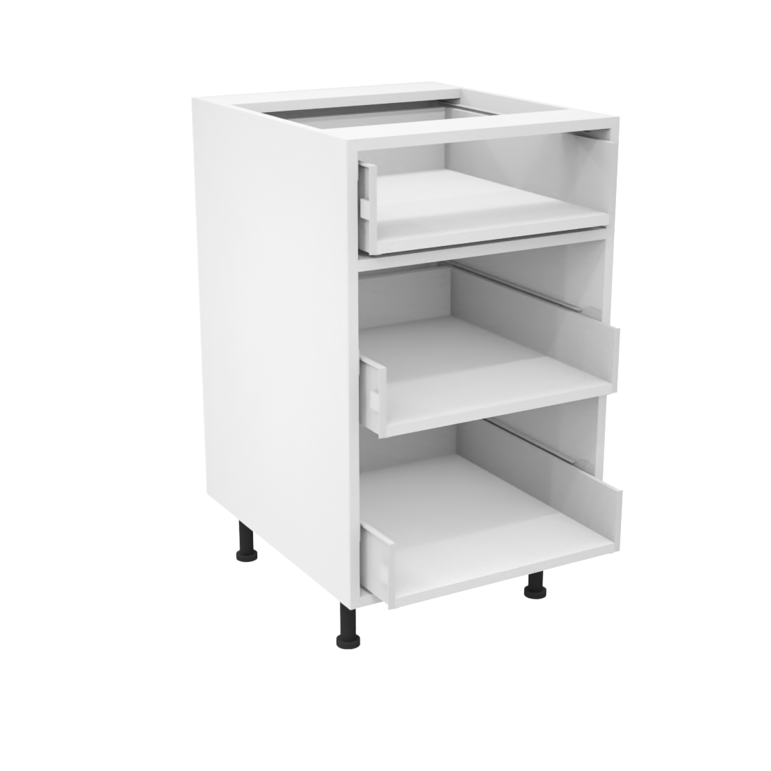Vanité de salle de bain 3 tiroirs (18''L)