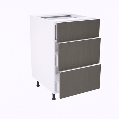 Vanité de salle de bain 3 tiroirs (18''L)