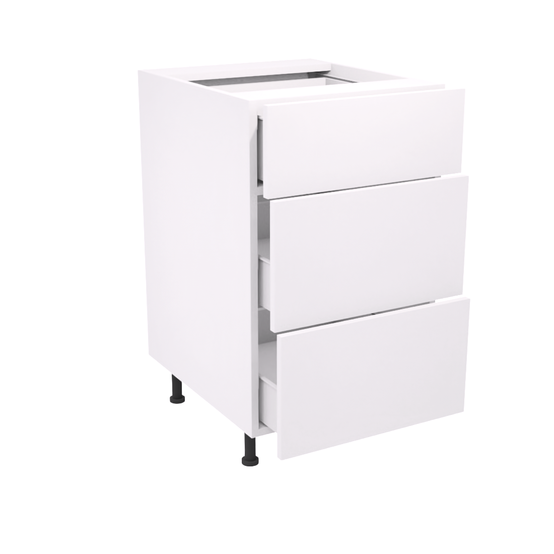 Vanité de salle de bain 3 tiroirs (18''L)