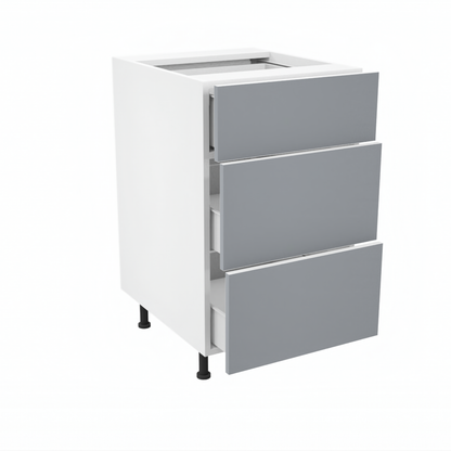 Vanité de salle de bain 3 tiroirs (18''L)
