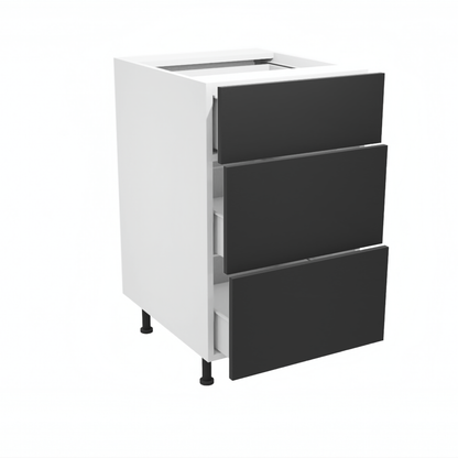 Vanité de salle de bain 3 tiroirs (18''L)