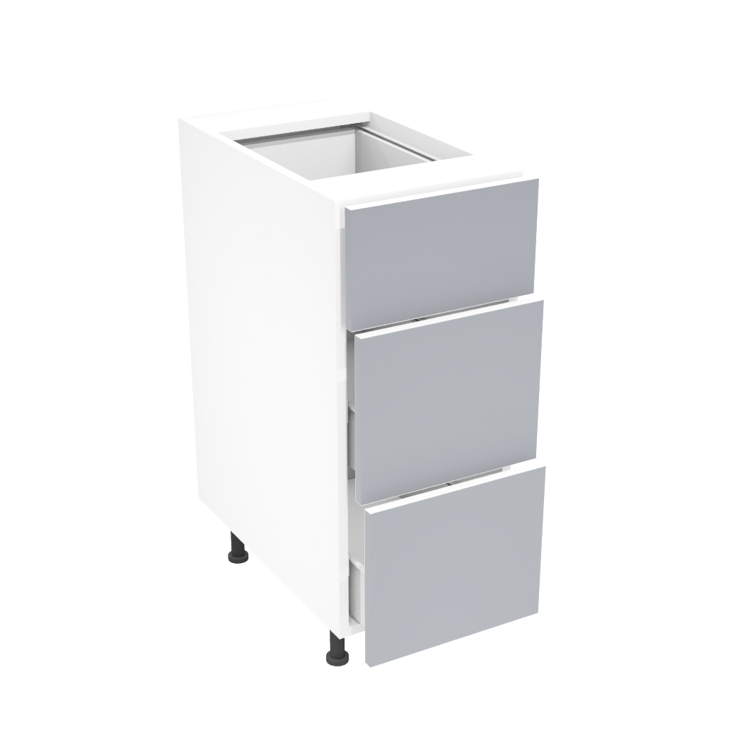 Bathroom vanity with 3 drawers 12''L