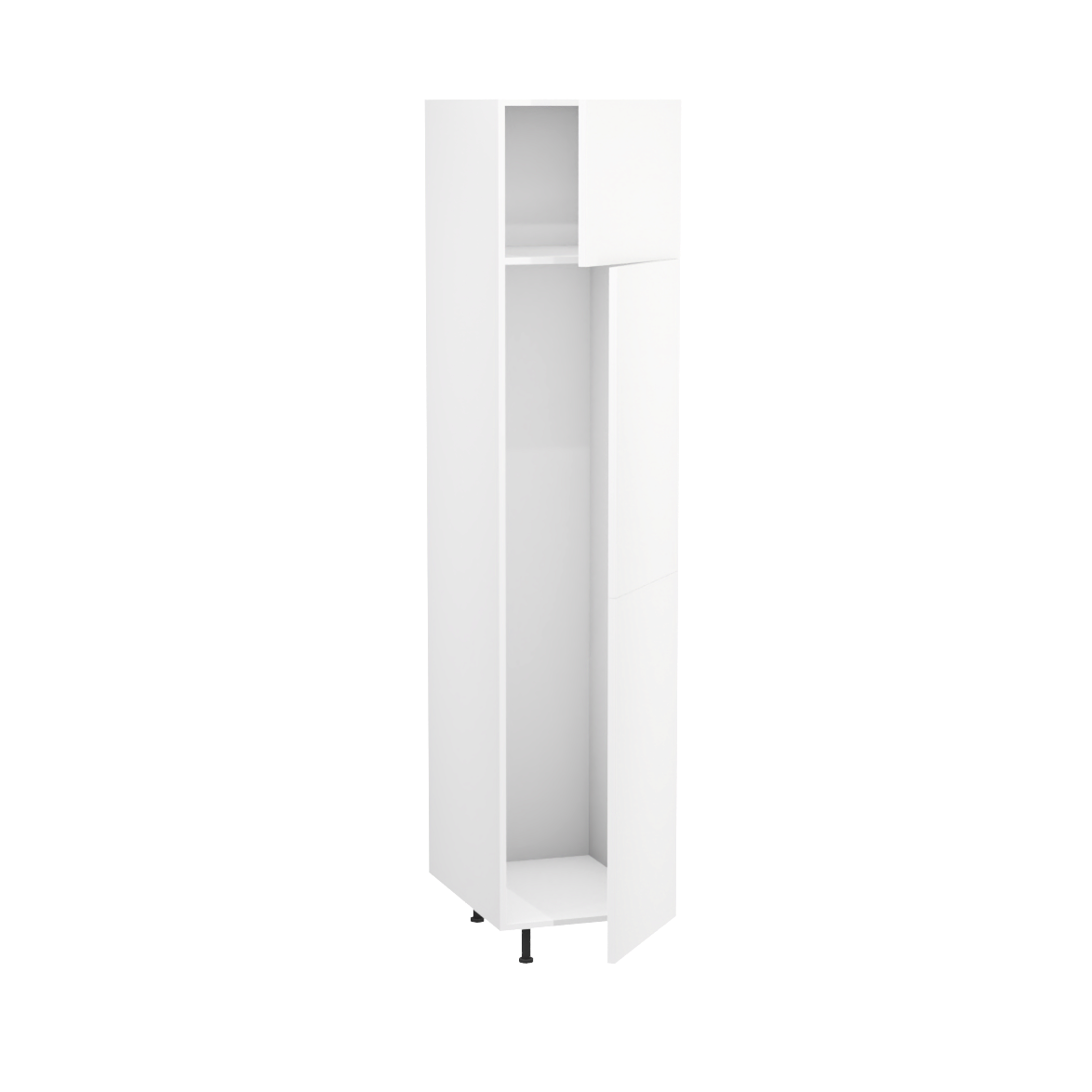 Kitchen broom/ tall storage cabinet 18''W x 84''H x 23 3/4''D