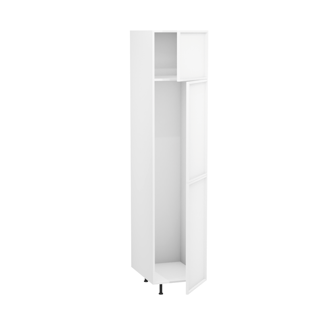 Kitchen broom/ tall storage cabinet 18''W x 84''H x 23 3/4''D