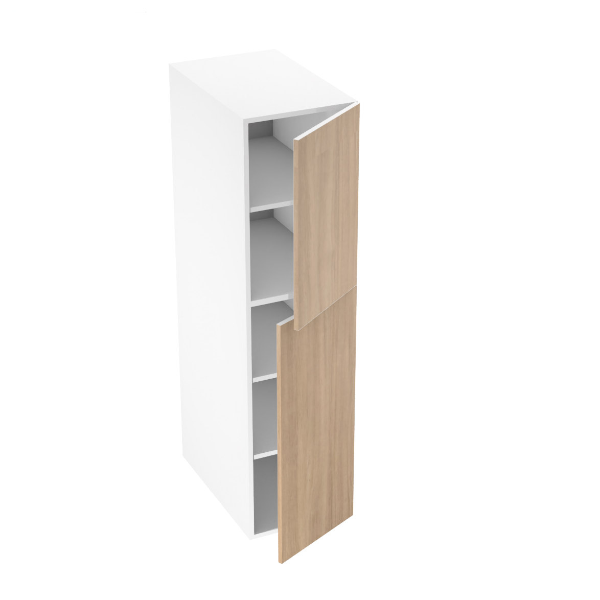 Armoire de cuisine garde-manger (15''L x 55''H x 23 3/4''P)