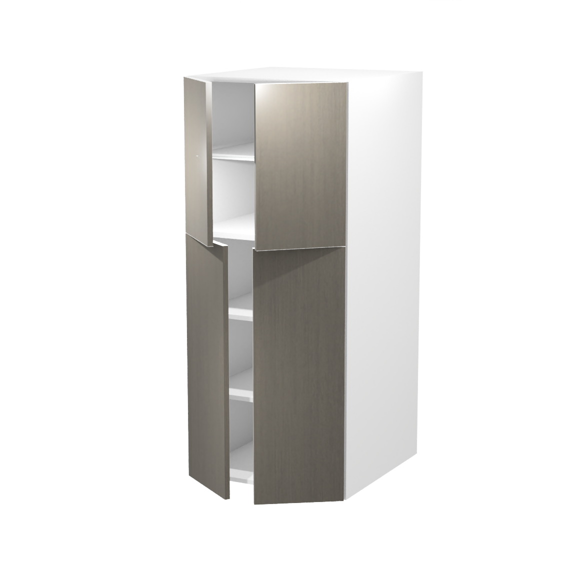 Armoire de cuisine garde-manger (24''L x 55''H x 23 3/4''P)