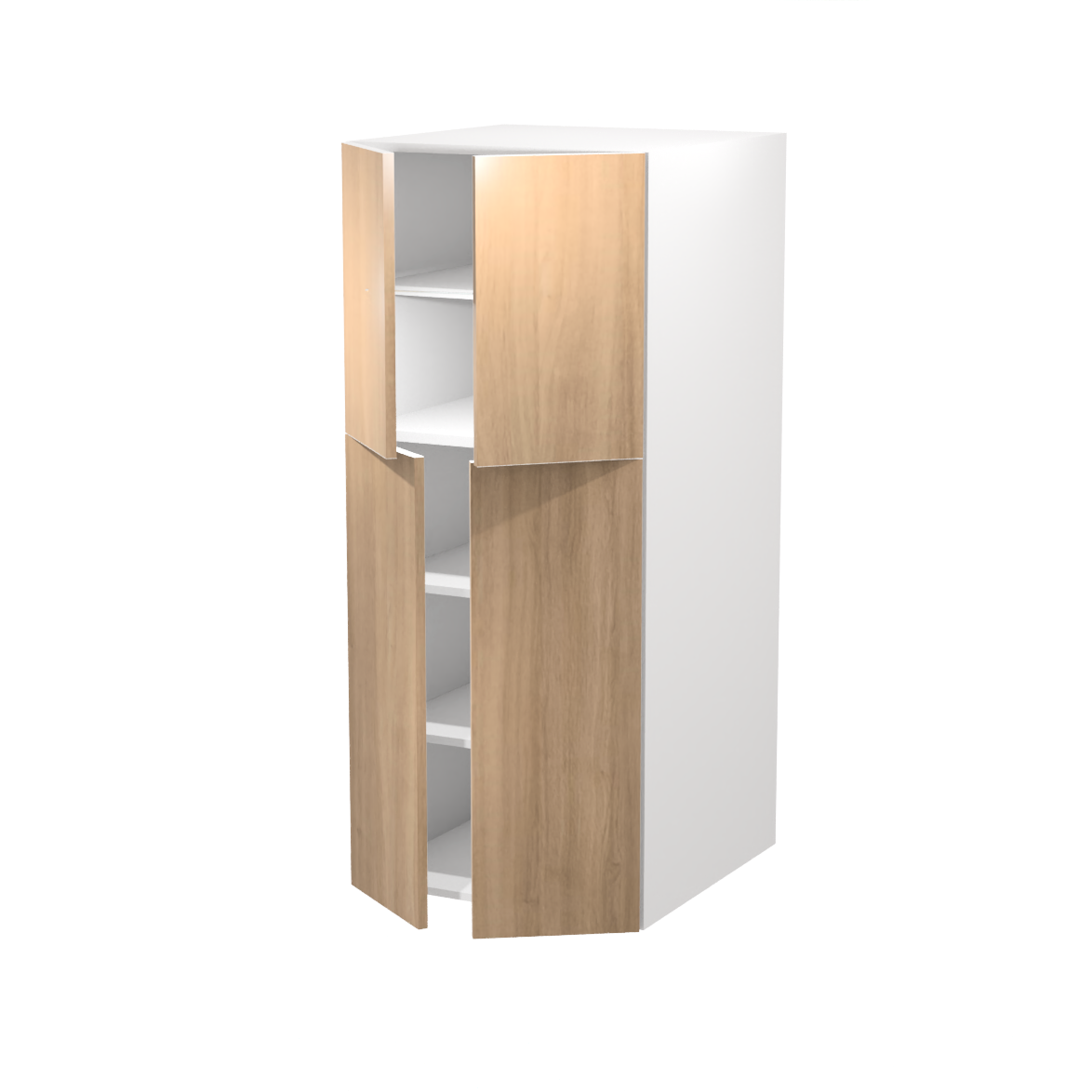Armoire de cuisine garde-manger (24''L x 55''H x 23 3/4''P)