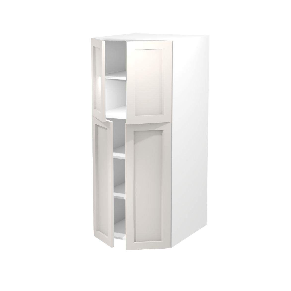 Armoire de cuisine garde-manger (24''L x 55''H x 23 3/4''P)