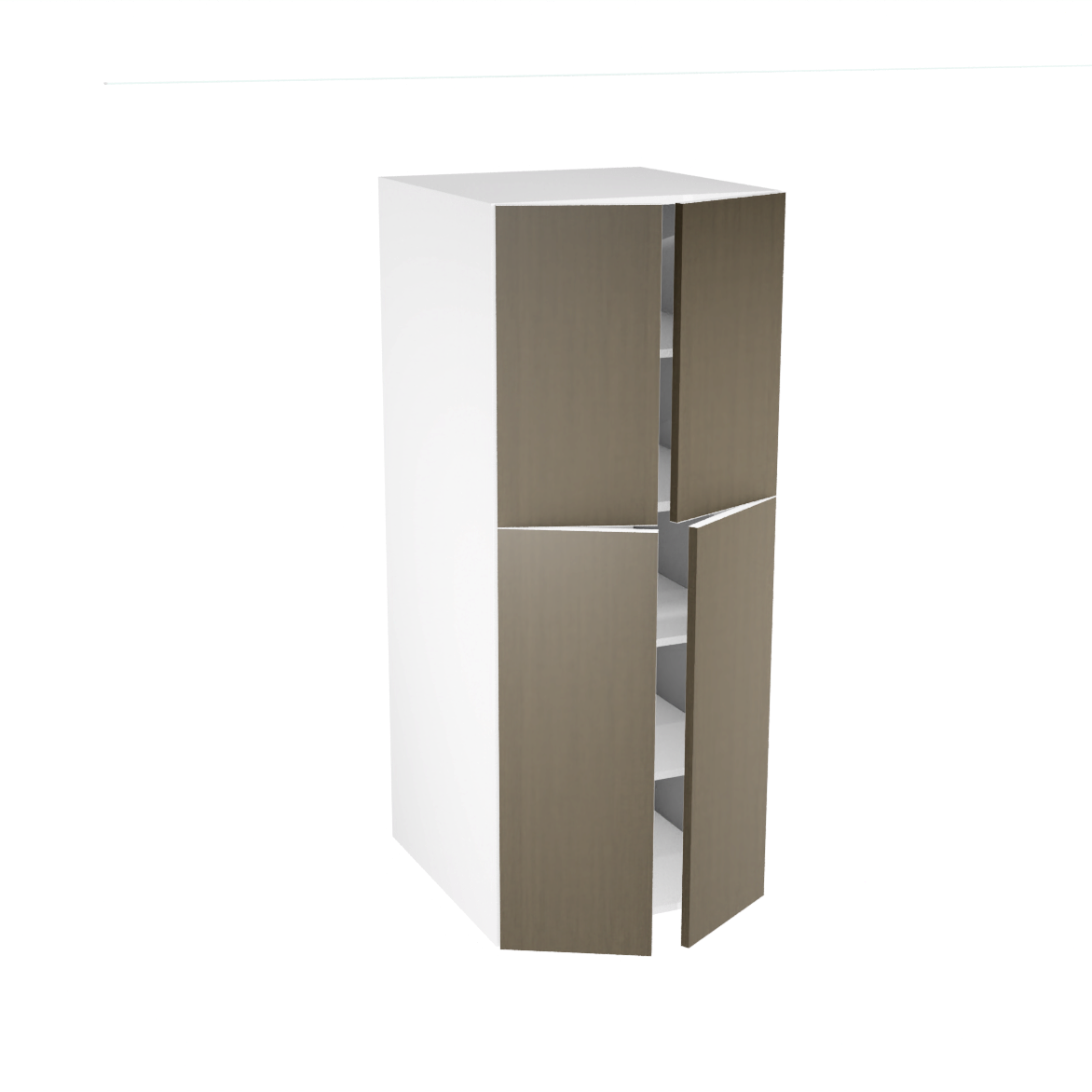 Armoire de cuisine garde-manger (24''L x 58''H x 23 3/4''P)