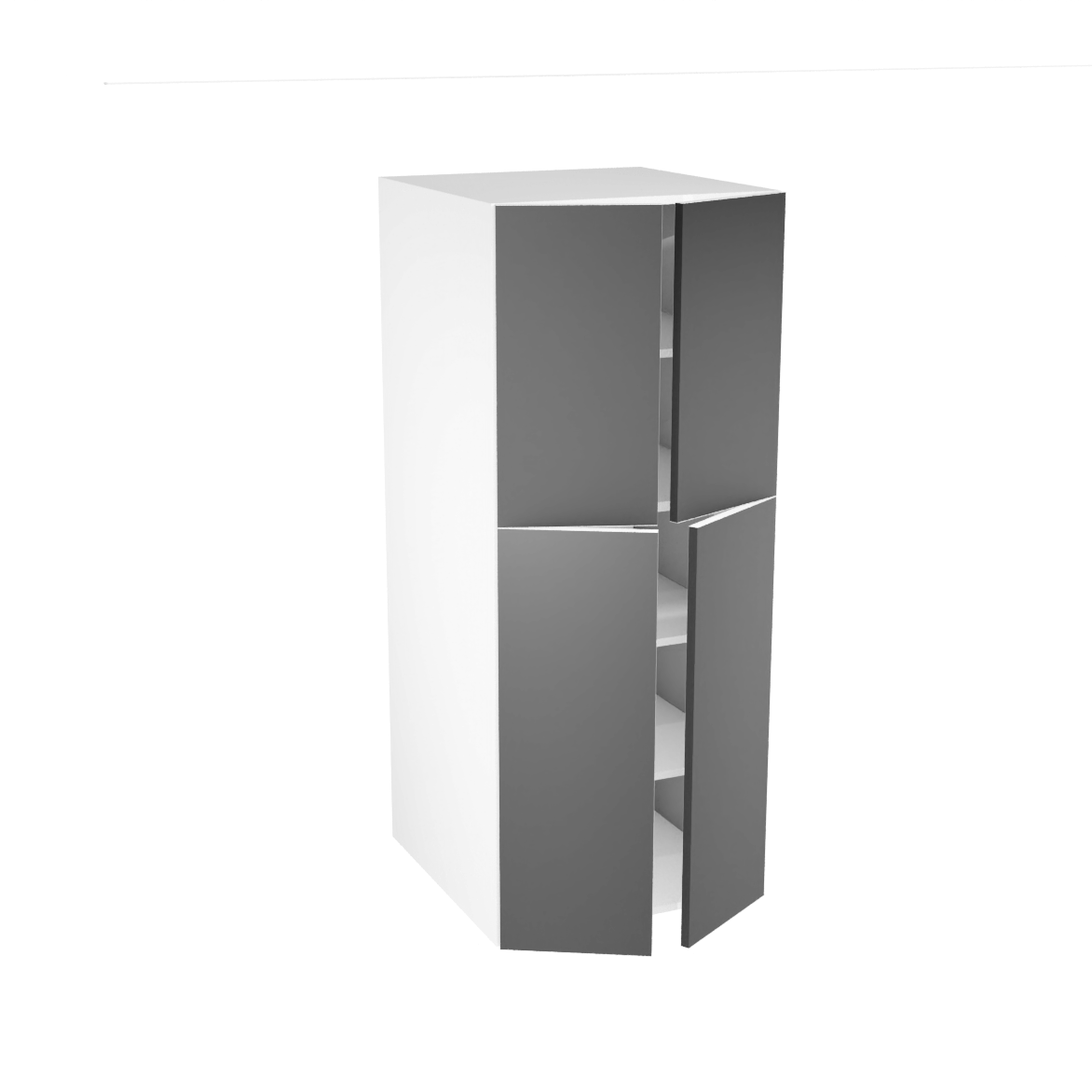 Armoire de cuisine garde-manger (24''L x 58''H x 23 3/4''P)